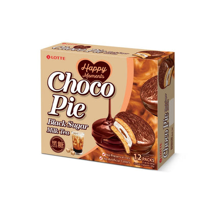 Alfajor Choco Pie Açúcar Mascavo e Leite 336g Lotte