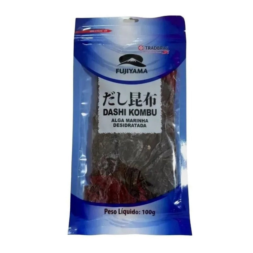 Alga Marinha Desidratada Dashi Kombu 100g