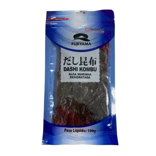 Alga Marinha Desidratada Dashi Kombu 100g