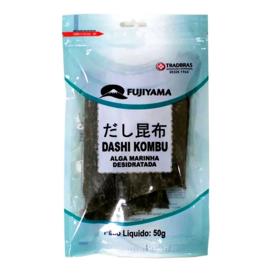 Alga Marinha Desidratada Dashi Kombu 50g