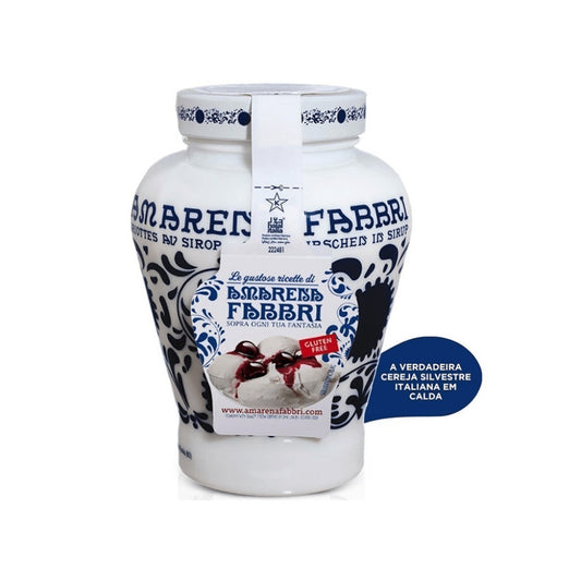 Amarena Opaline Cereja Silvestre Inteira em Calda 600g Fabbri