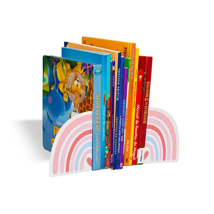 Aparador de Livros Arco Iris Geguton em Metal Empório Daruma