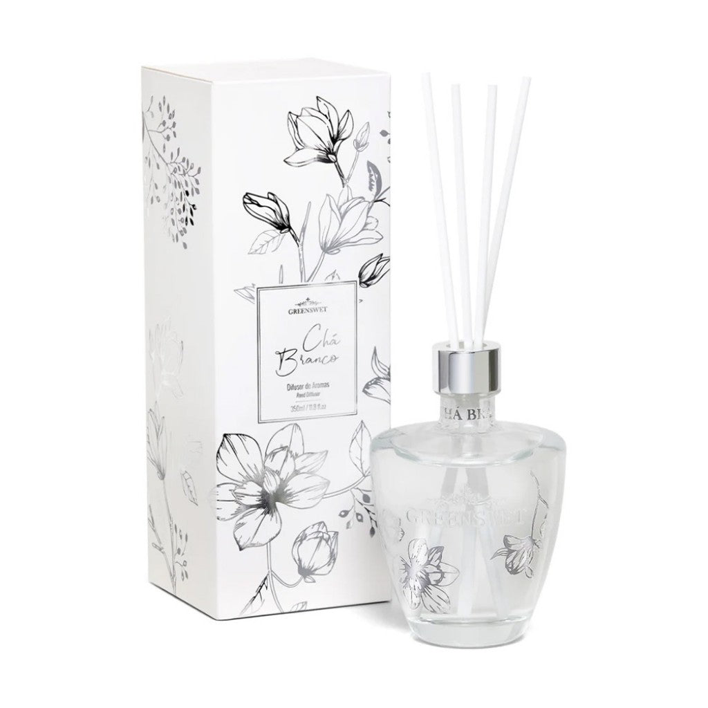 Difusor Aroma Chá Branco 350ml Greenswet