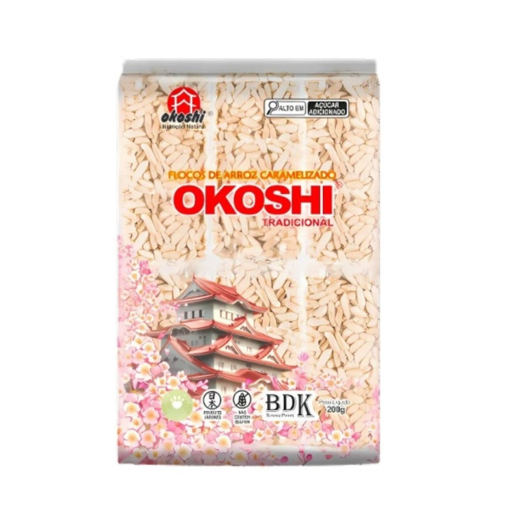 Arroz Caramelizado Tradicional 200g Okoshi
