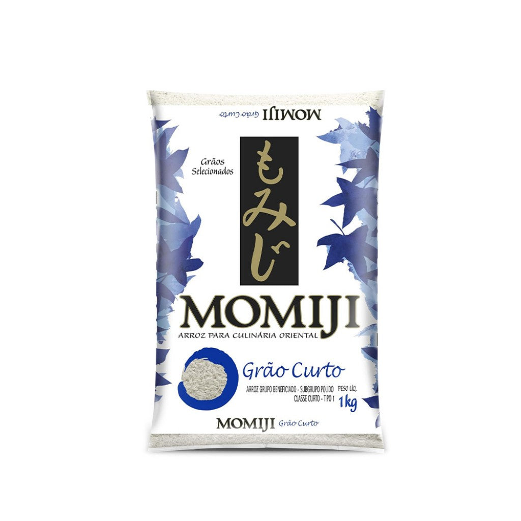 Arroz Oriental Grão Curto 1kg Momiji