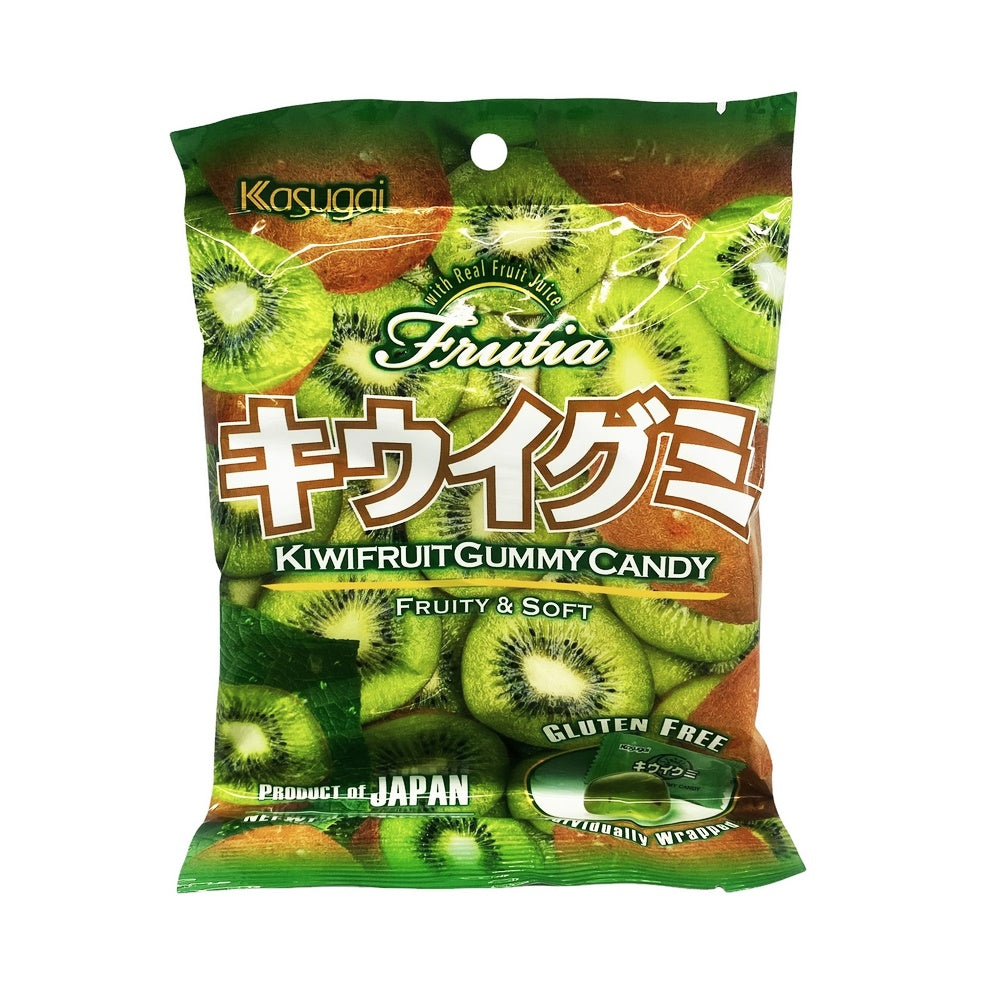 Bala de Goma Japonesa Sabor Kiwi 107g