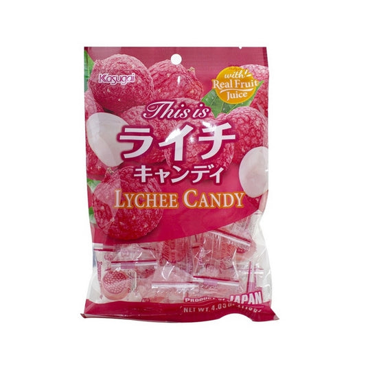 Bala Japonesa Sabor Lichia 115g Kasugai