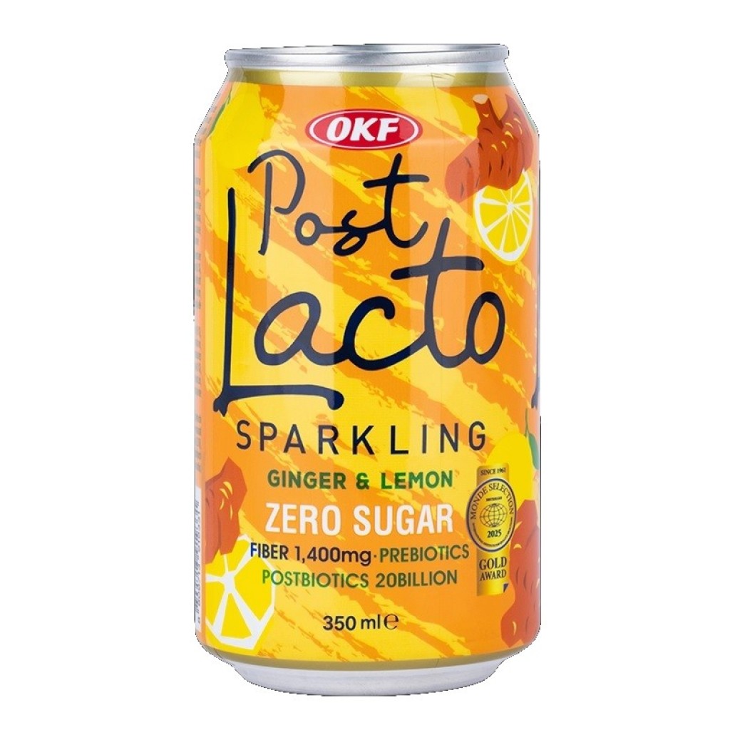 Bebida Postlacto Gengibre e Limão 350ml OKF