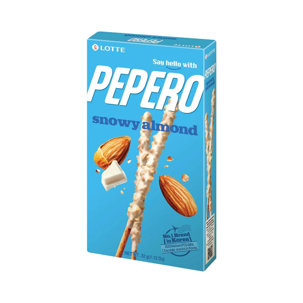 Biscoito Pepero Snowy Almond 32G