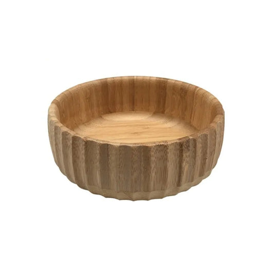 BOWL DE BAMBU CANELADO 19CM OIKOS