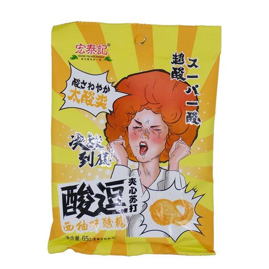 Bala Azeda Sabor Toranja 65g