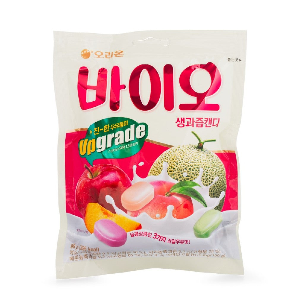 Bala Bio Frutas Leite 99g Orion