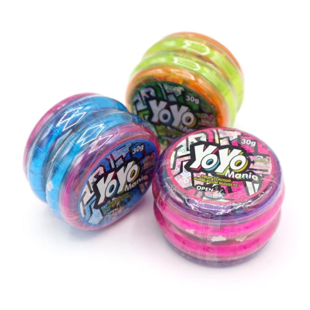 Bala Chiclete Yoyo Mania 30g Kidsmania