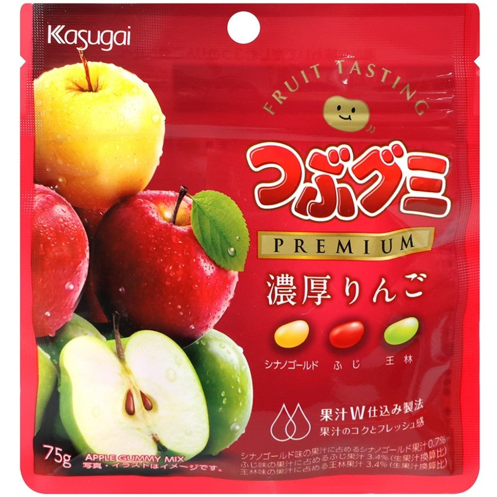 Bala de Goma Sabor Maca 75g Kasugai