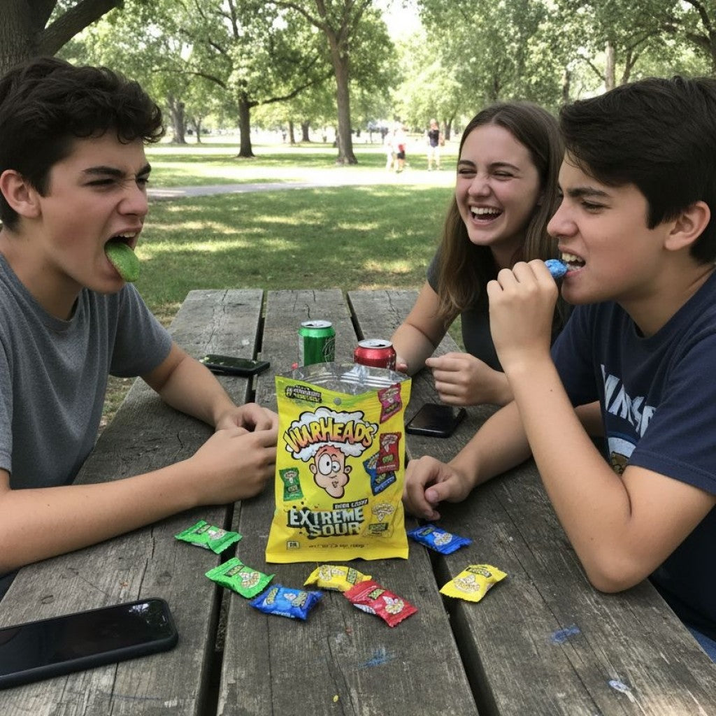 Bala Dura Extreme Sour Candy 56g Warheads