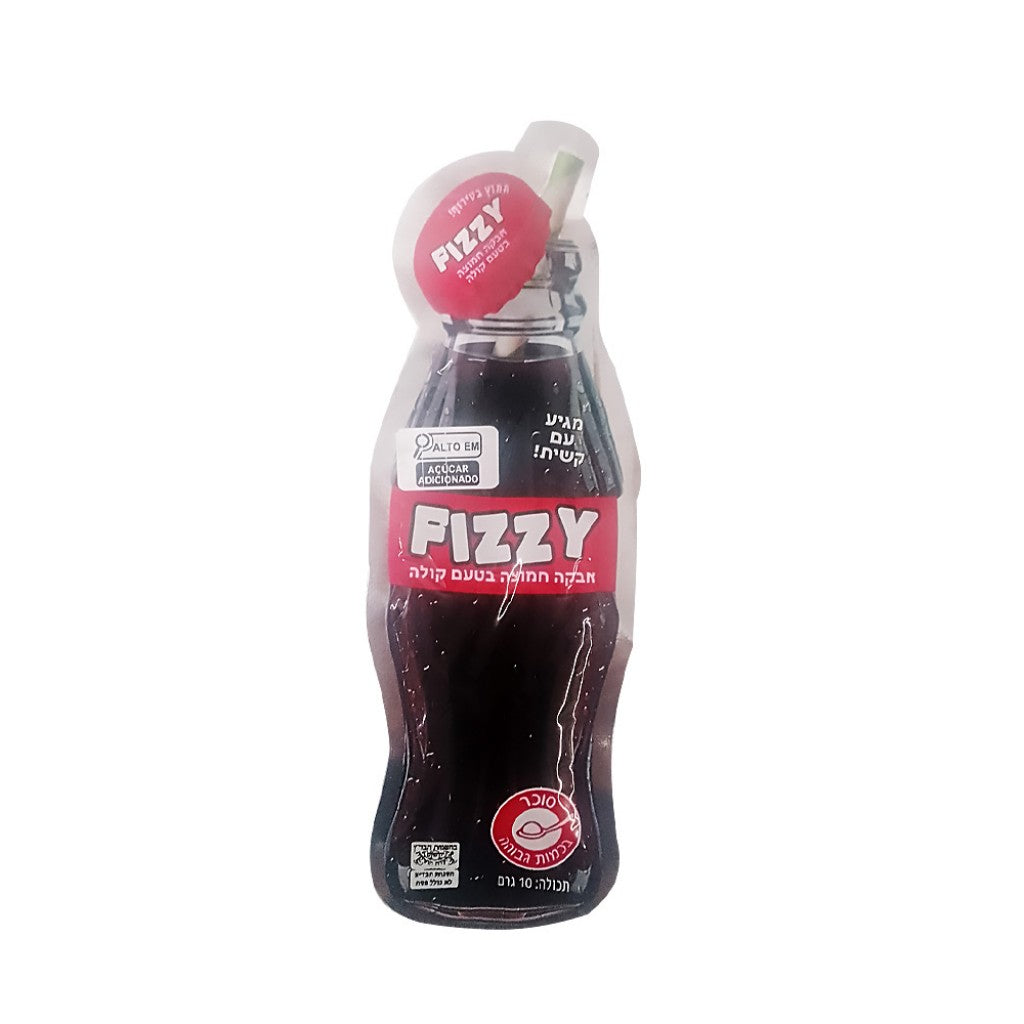 Bala em Pó Sabor Coca Cola 10g Fizzy