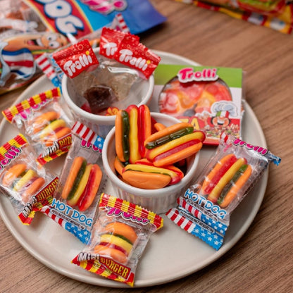 Bala Gummy Trolli Lunch Bag 77,5g - Balas de Goma Sortidas