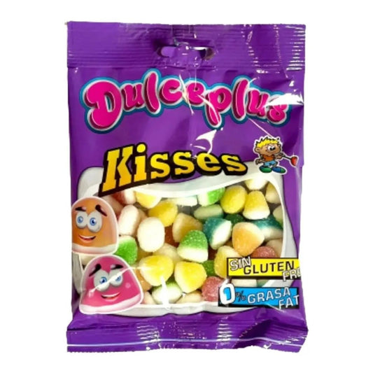 Bala Mini Sugared Kisses Dulceplus Sortida 100g
