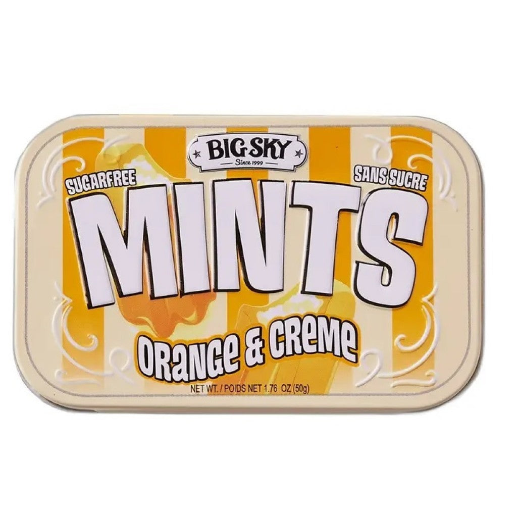 Bala Mints Orange E Creme 50g Big Sky