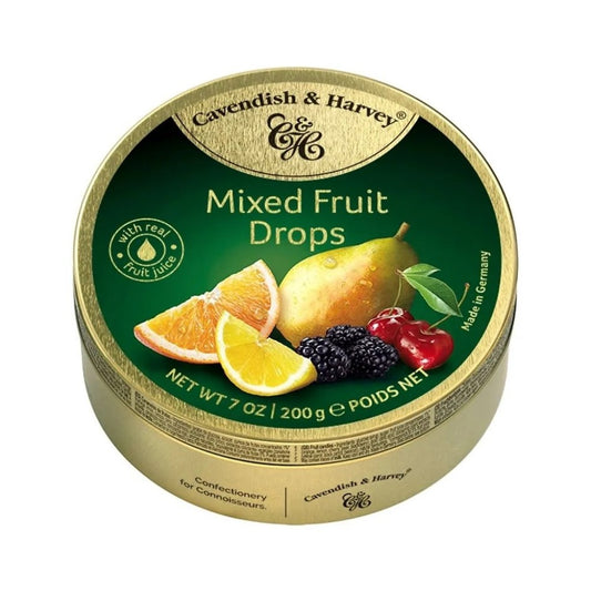Bala Mix de Frutas Lata 200g Cavendish & Harvey