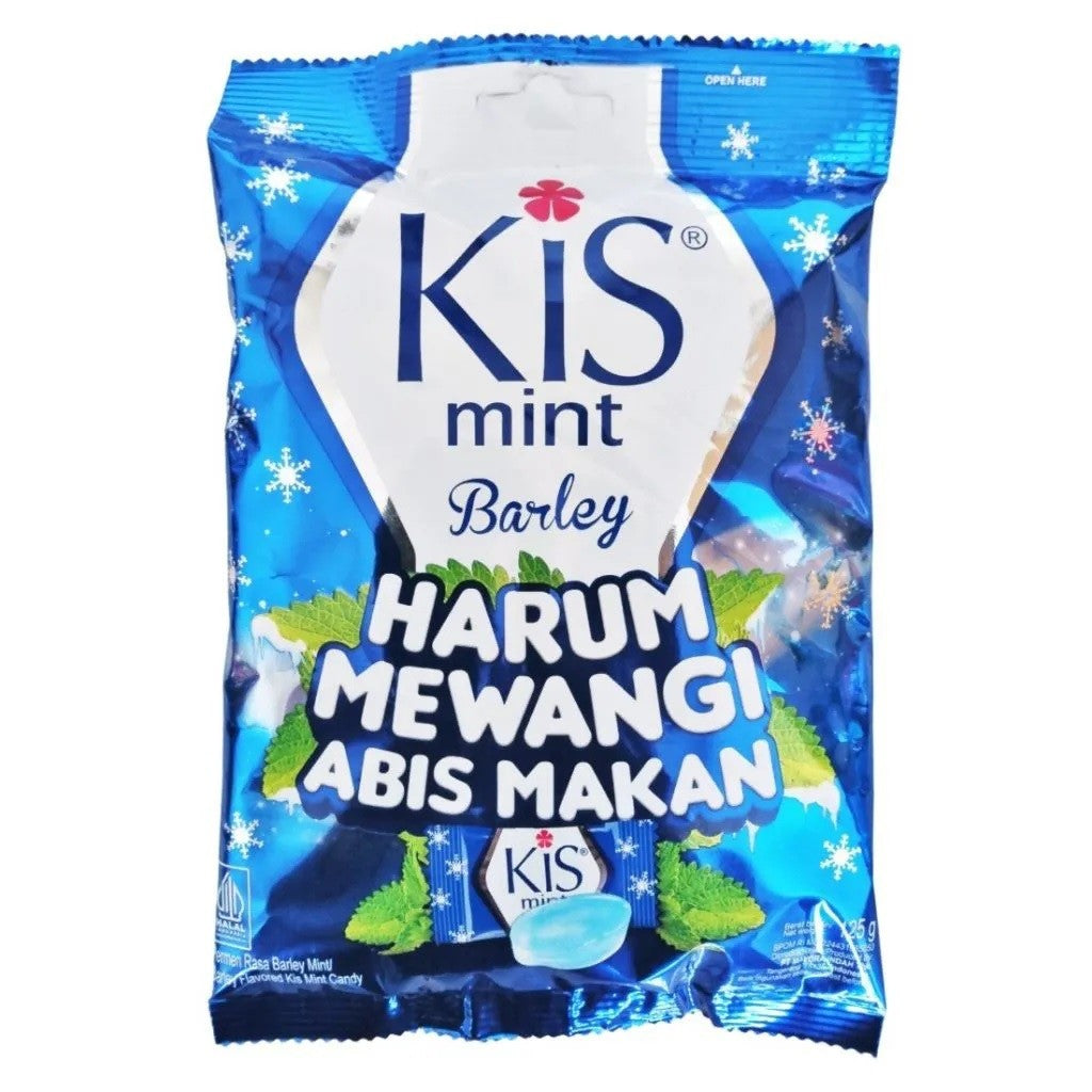 Bala Sabor Cevada e Menta 125g Kis Mint