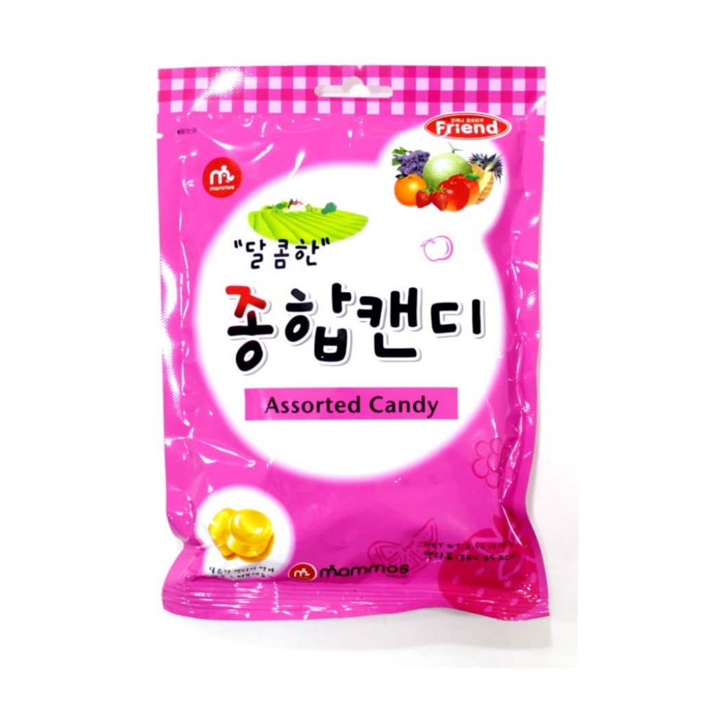 Bala Sabor Frutas Sortidas 80g Mammos