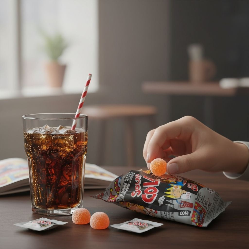 Bala Sour Cola 60g Happy Time