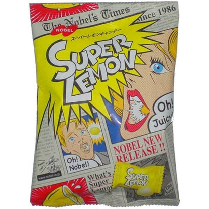 Bala Sour Lemon Happy Time 60g Azedinha de Limão