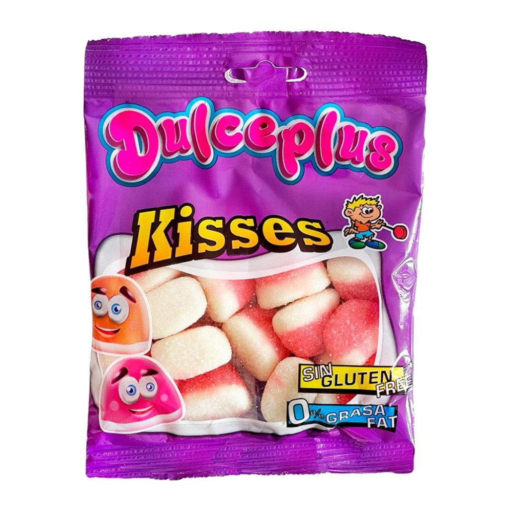 Bala Sugared Kisses 100g Dulceplus VENC. 11/09/26