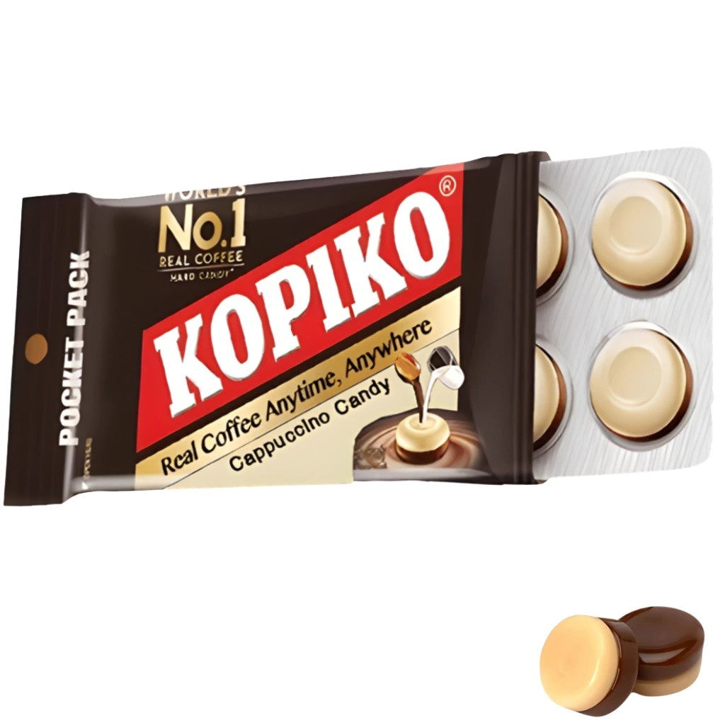 cBala de Café Sabor Cappuccino Blister 32g Kopiko