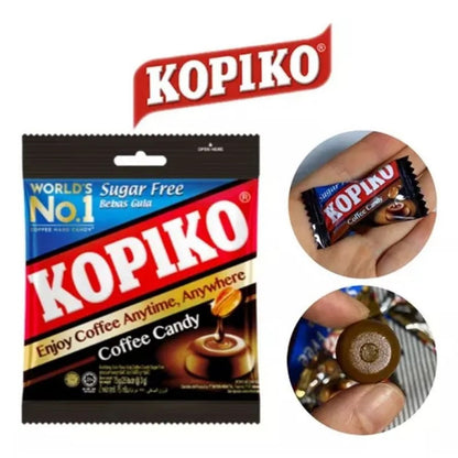 Bala de Café Kopiko Sem Açúcar 75g