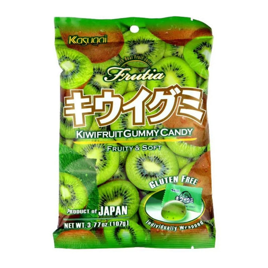 Bala de Goma Japonesa Sabor Kiwi 107g