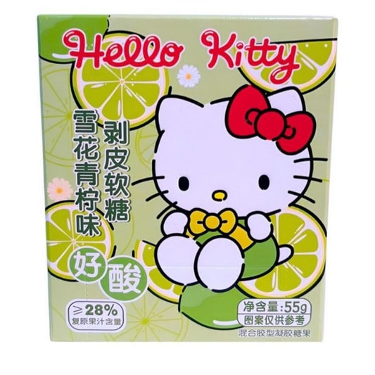 Bala de Goma Sabor Limão Hello Kitty 55g