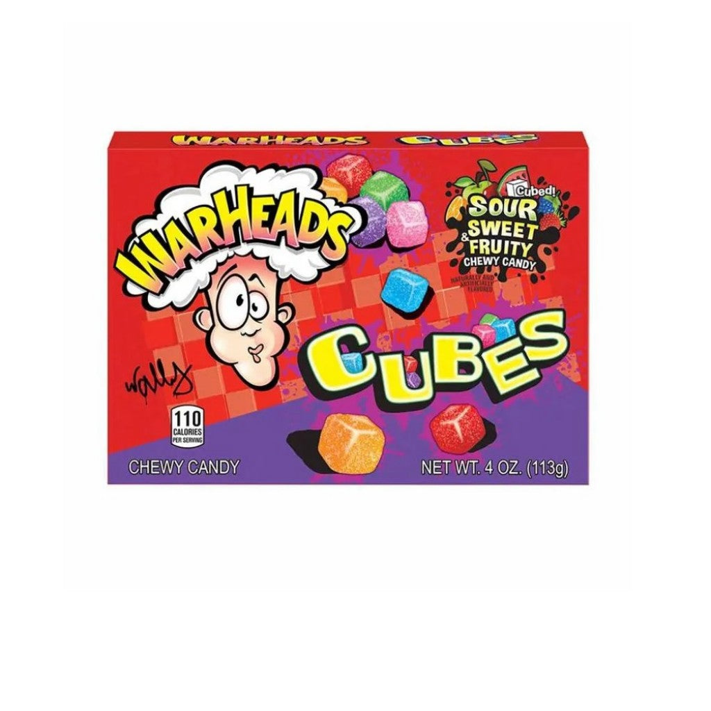 Bala Em Cubos Sour Sweet Fruity 113g Warheads