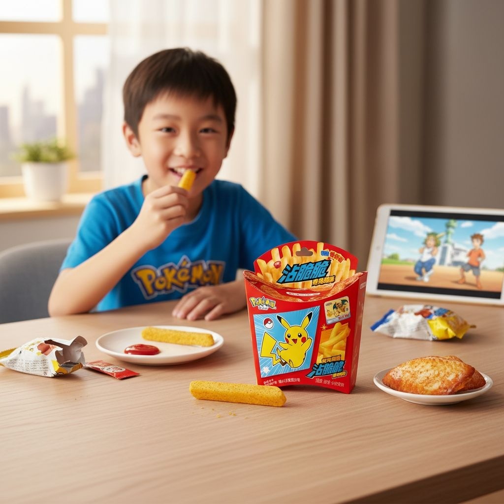 Batata Frita Pokemon sabor Frango 25g Yizhi