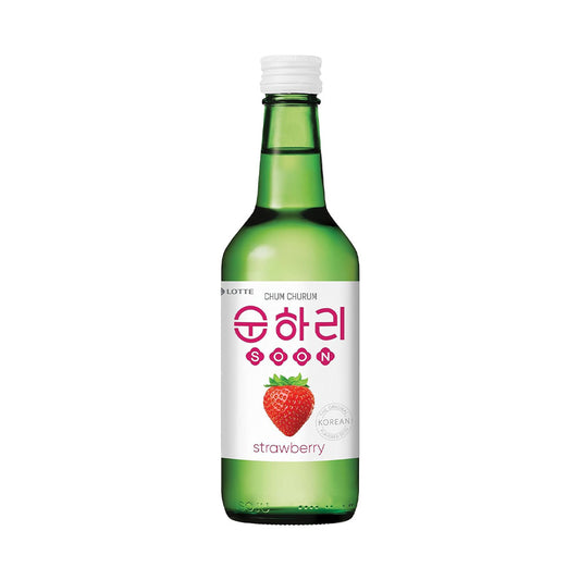 Bebida Coreana Soju Chum Churum Morango 360ml