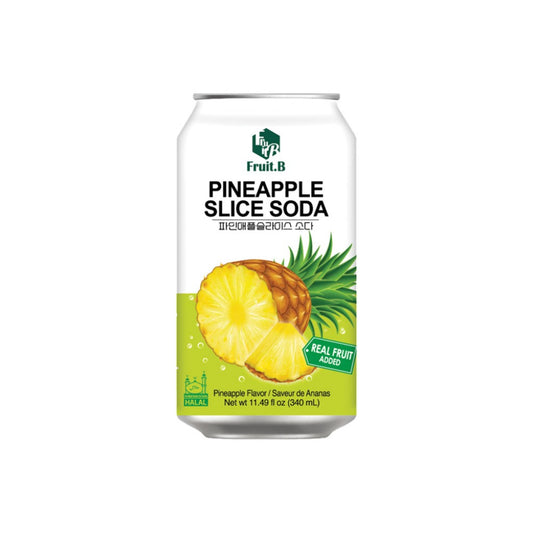 Bebida Pineapple Slice Soda 340ml Fruit B