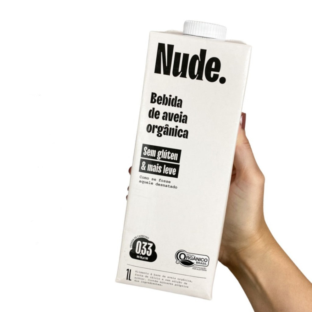 Bebida de Aveia Orgânica Original 1L Nude