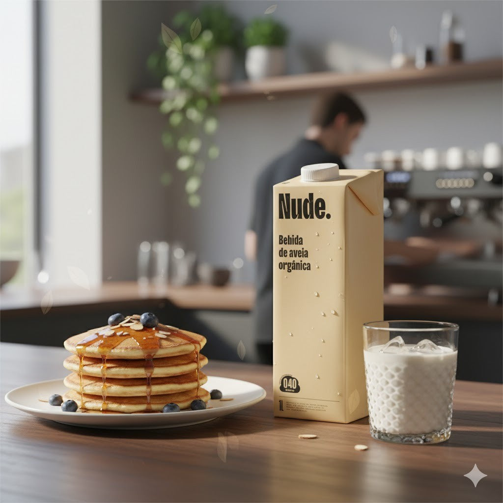Bebida de Aveia Orgânica com Baunilha 1L Nude