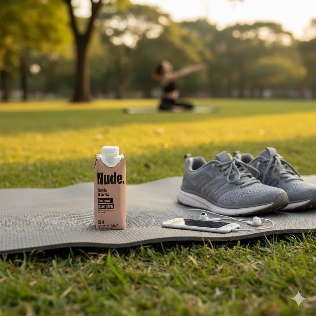 Bebida de Aveia com Cacau Sem Glúten 250ml Nude