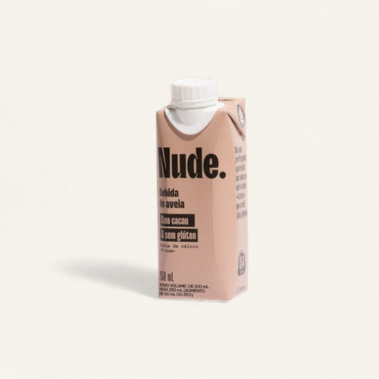 Bebida de Aveia com Cacau Sem Glúten 250ml Nude