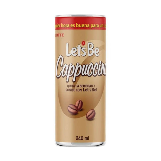 Bebida de Café e Leite Lets Be Cappuccino 240ml Lotte