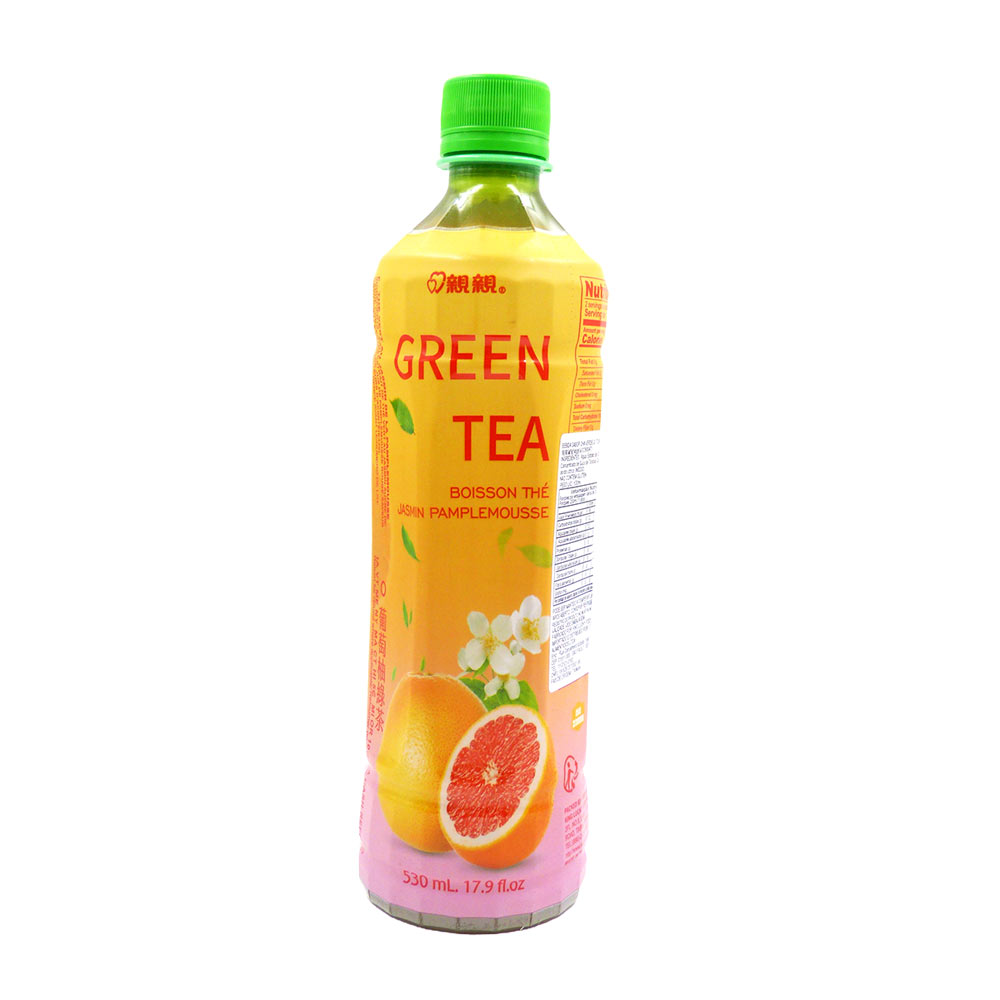 Bebida de Chá Verde Jasmim com Toranja 530ml Chin Chin
