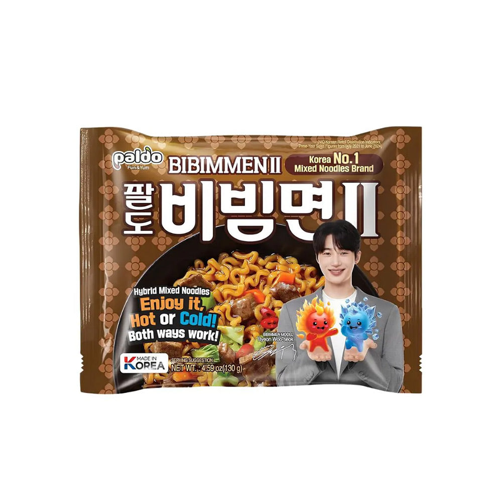 Macarrão Instantâneo Bibimmen 2 Marrom 130g Paldo