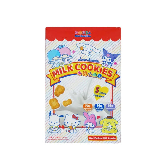 Biscoito Cookies Baby Sabor Leite Hello Kitty 112g Red Sakura