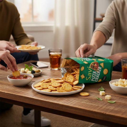 Biscoito Cracker Sabor Pizza 400g Savi