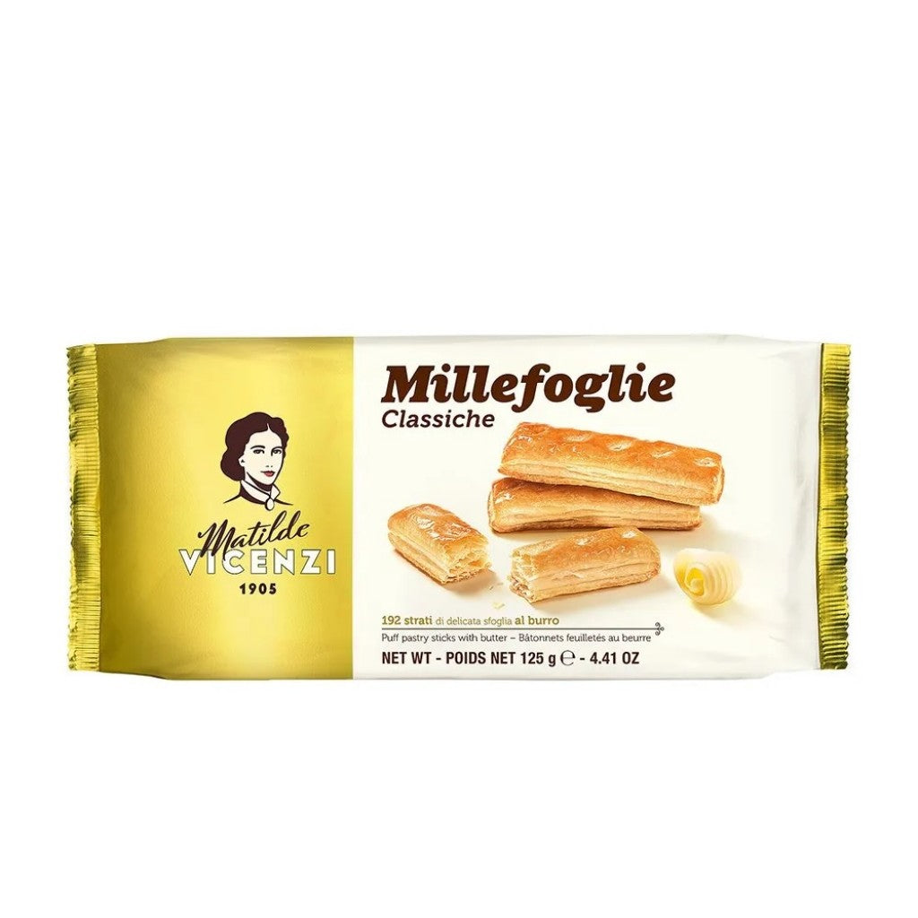 Biscoito Folhado Com Manteiga 125g Matilde Vicenzi