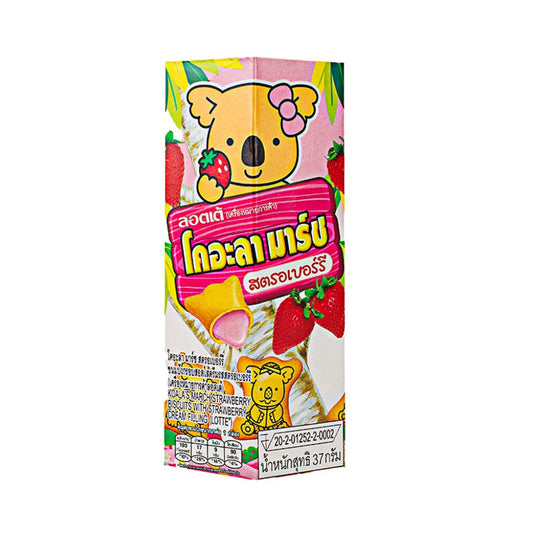 Biscoito Koala de Morango 37g Lotte
