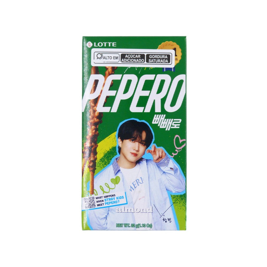 Biscoito Pepero Almond 32g Lotte