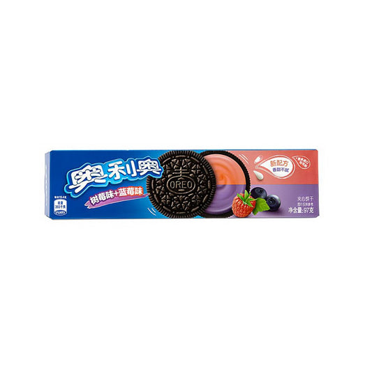 Biscoito Sabor Framboesa e Mirtilo 97g Oreo